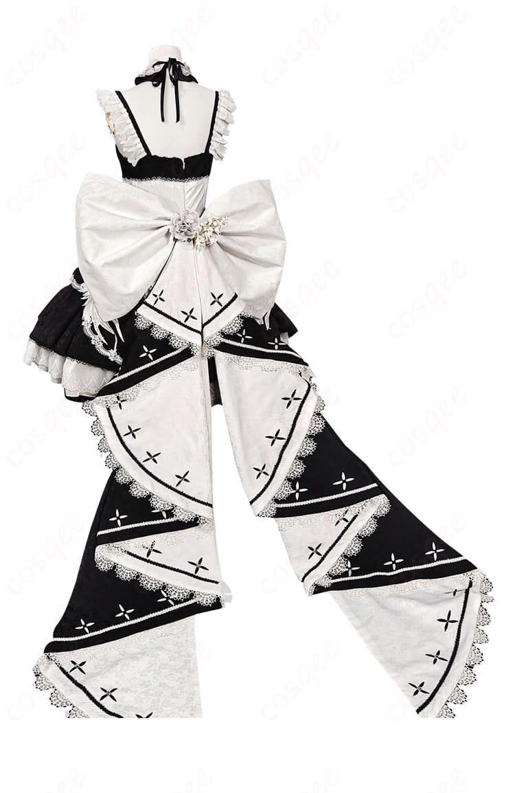 アズールレーン リトル・フォーミダブル コスプレ衣装 メイド服の背面画像。美しいデザインと完璧なフィット感が特徴です。