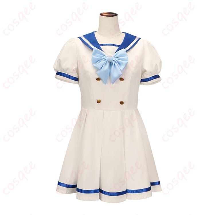 しゅごキャラ! 日奈森あむの魅力を爽やかに再現する学園セーラー風コスプレ衣装 - 1枚目の画像