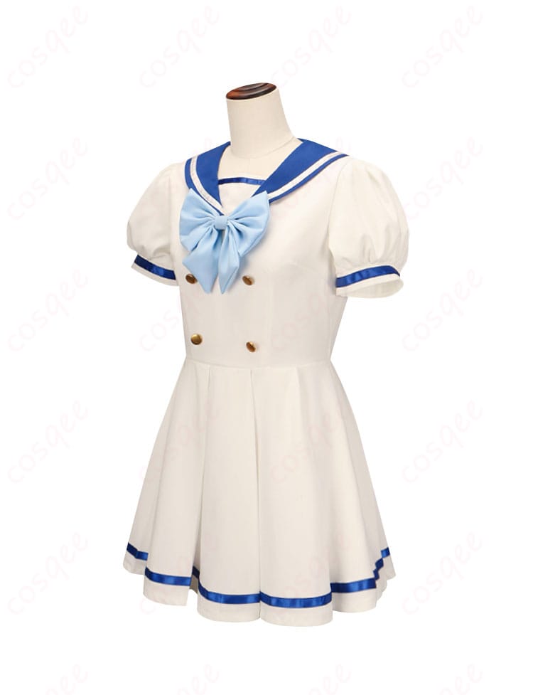 しゅごキャラ! 日奈森あむ コスプレ衣装 セーラー服の側面画像。