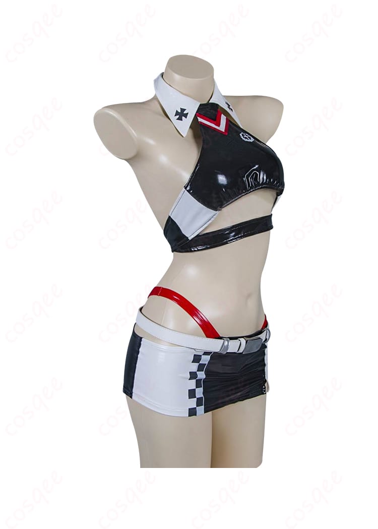 アズールレーン プリンツ・オイゲン コスプレ衣装 内搭服の正面詳細 – 衣装の組み合わせが一目でわかる