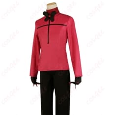 ハズビン・ホテル アラスターの雰囲気をまとう赤黒ヴィンテージ紳士コス - 5枚目の画像（サムネイル）