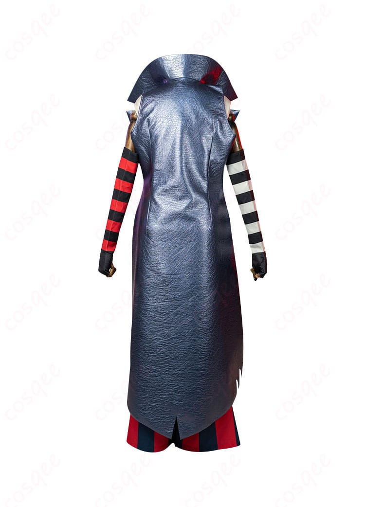 商品背面のコスプレ衣装画像。ヴェルヴェットのキャラクター衣装の後ろ姿。