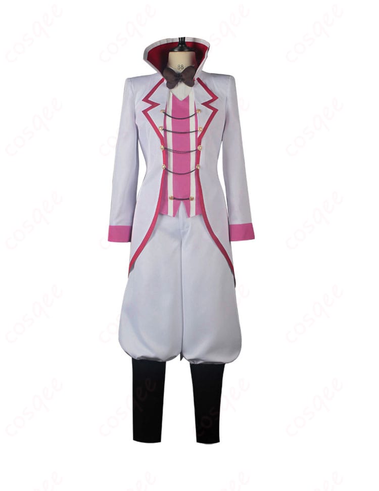 ハズビン・ホテル ルシファー コスプレ衣装の正面画像。高忠実再現された衣装が魅力的。