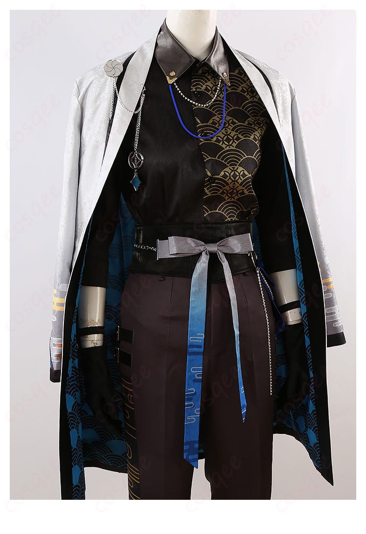 神代類コスプレ衣装のウエストベルト、装飾のデザインが特徴。