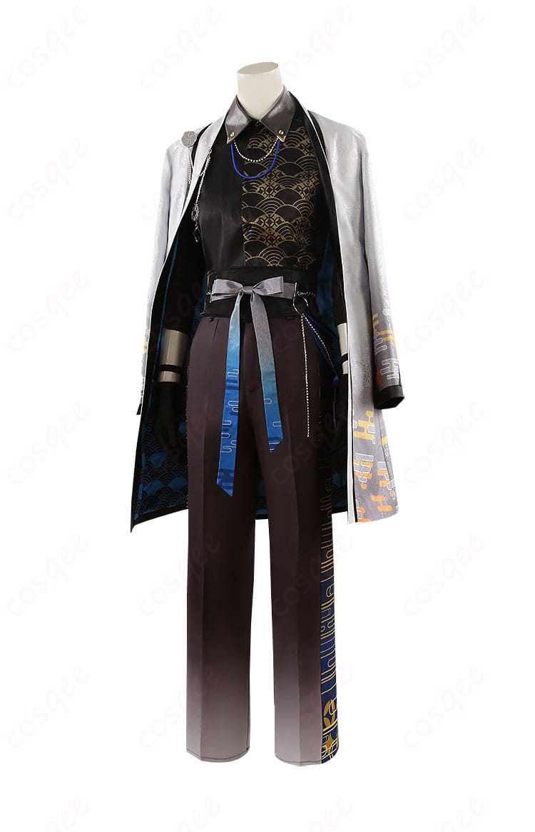 神代類のコスプレ衣装、左側のディテールとスタイル。