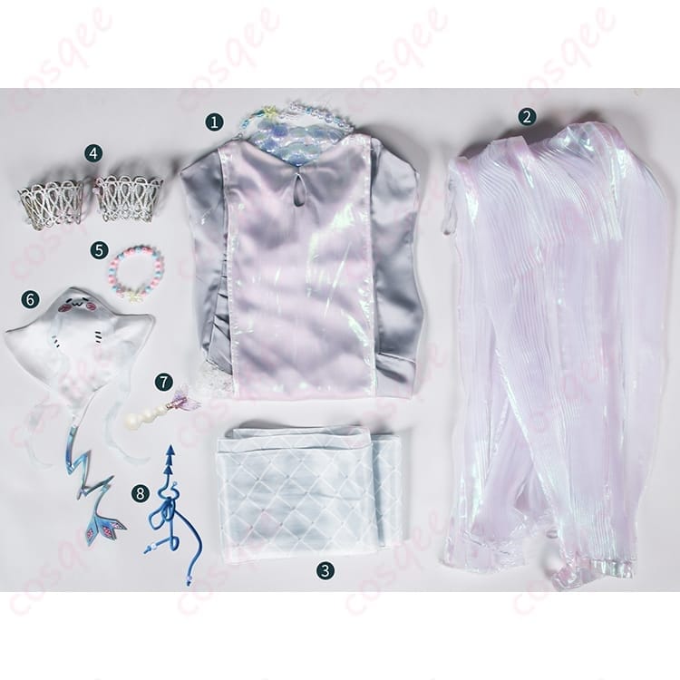 無期迷途 L.L. コスプレ衣装 ダークで上品な雰囲気を纏える高見えセット - 6枚目の画像