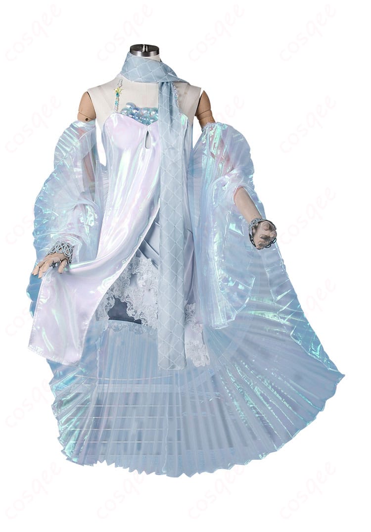 商品正面図。無期迷途 L.L.のコスプレ衣装が全体的に映し出されており、デザインや素材のディテールが確認できます。