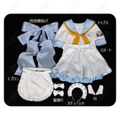 ブルーアーカイブ 霞沢ミユのセーラー風コスプレ衣装 ダーク可愛い雰囲気で写真映え抜群 - 4枚目の画像（サムネイル）