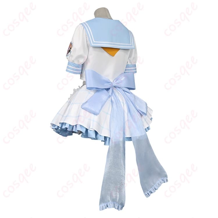 ブルーアーカイブ 霞沢ミユのセーラー風コスプレ衣装 ダーク可愛い雰囲気で写真映え抜群 - 2枚目の画像