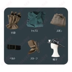 第五人格 探鉱者ノートンの初期衣装コスプレ｜ワーク感ある質感で写真映えし動きやすい - 6枚目の画像（サムネイル）