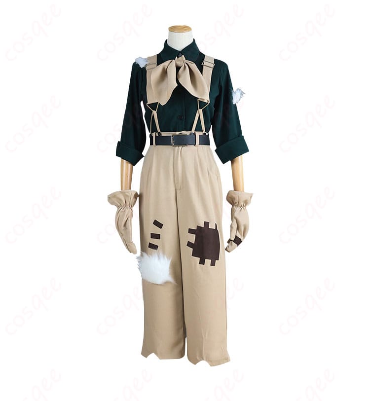 探鉱者(ノートン・キャンベル)コスプレ衣装の正面画像。ディテールにこだわったデザイン。