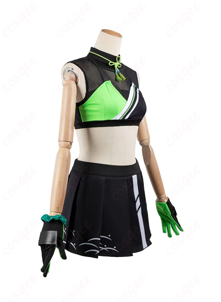 ヤエノムテキ コスプレ衣装の内搭服の側面画像。リアルで高品質な仕上がり。