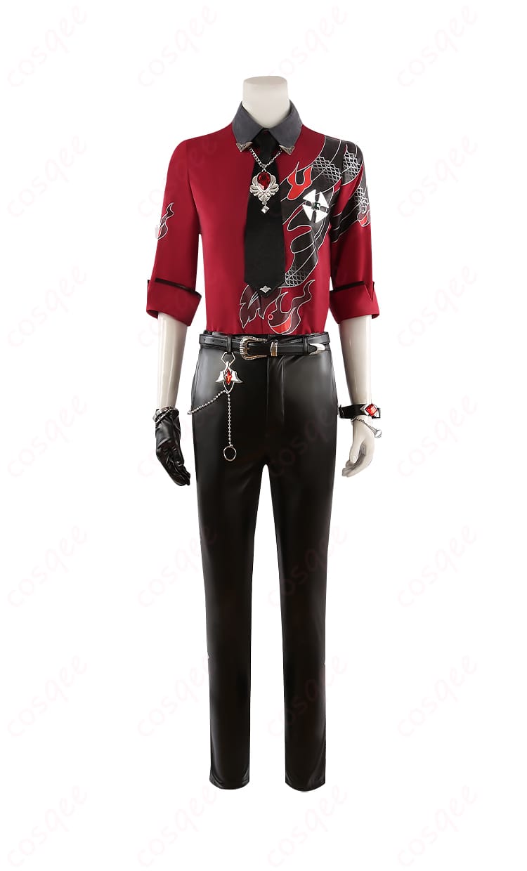 内搭シャツ正面のディテール | コスプレ衣装の内搭シャツのディテール