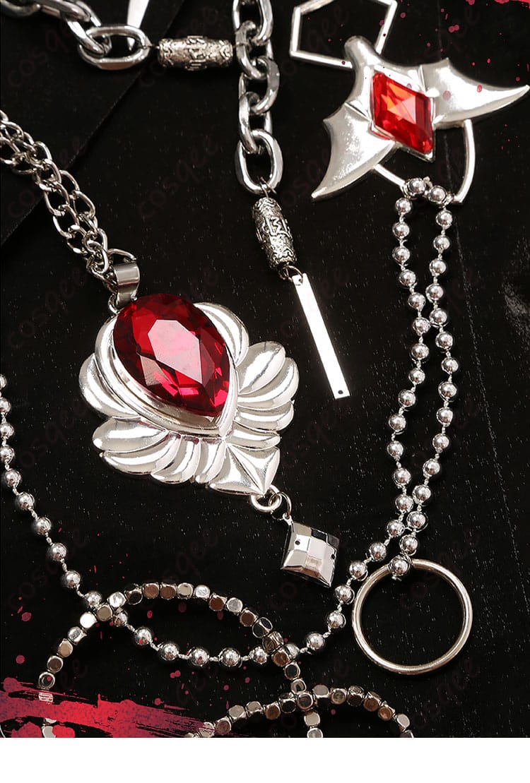 アクセサリー ネックレスとジュエリーのディテール | コスプレ衣装のアクセサリー ネックレスとジュエリー