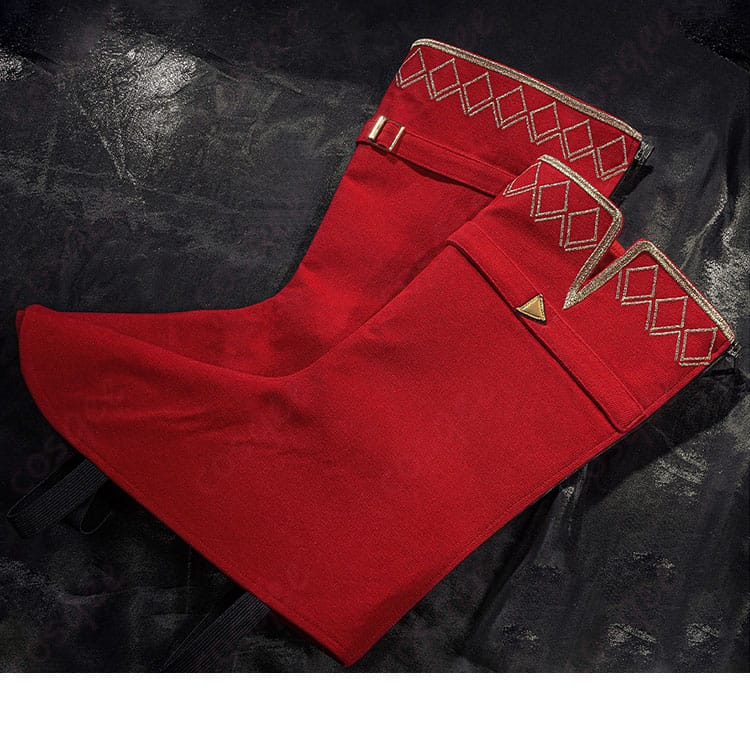 コスプレ衣装に合わせた靴、キャラクターの雰囲気を完璧に再現。