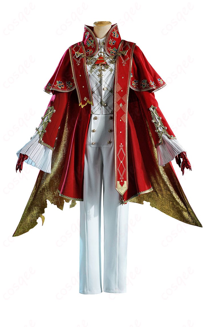 「第五人格」夜の番人(イタカ)コスプレ衣装、正面のディテールをしっかりと確認できます。