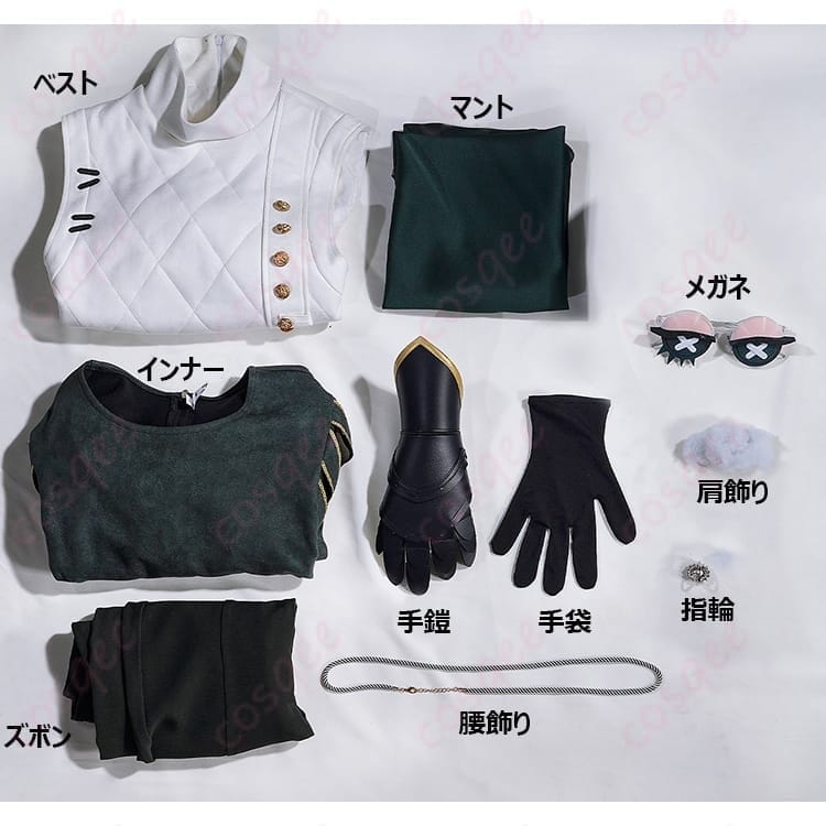 第五人格 騎士コスプレ衣装 重厚感ある騎士スタイルで写真映え抜群、充実セット - 4枚目の画像