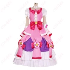 Go!プリンセスプリキュア 春野はるか キュアフローラのエレガント衣装で可憐に映える - 1枚目の画像（サムネイル）