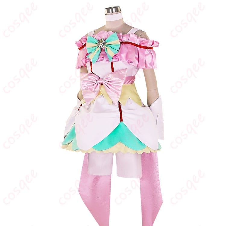 プリキュアオールスターズNewStage 坂上あゆみ（キュアエコー）風コスプレ衣装 可憐で写真映えする一着 - 2枚目の画像