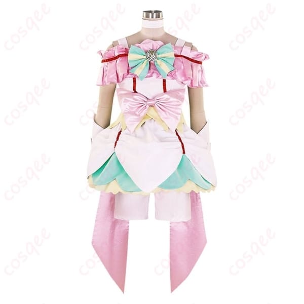 プリキュアオールスターズNewStage 坂上あゆみ（キュアエコー）風コスプレ衣装 可憐で写真映えする一着