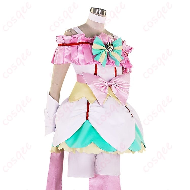 プリキュアオールスターズNewStage 坂上あゆみ（キュアエコー）風コスプレ衣装 可憐で写真映えする一着 - 3枚目の画像
