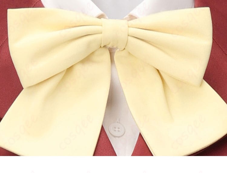 服の蝶結び装飾ディテール、ウェンディ・マーベルコスプレ衣装の特徴的なアクセサリー