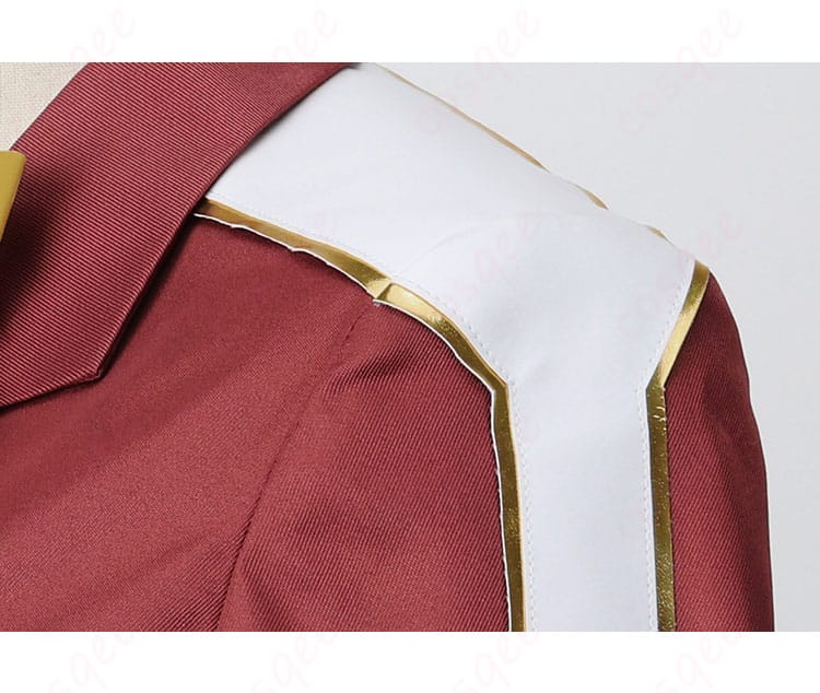 肩袖の装飾ディテール、ウェンディ・マーベルのコスプレ衣装