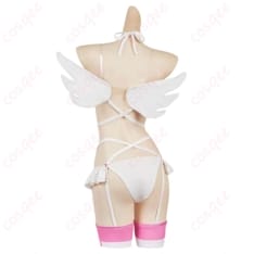 2.5次元の誘惑 天乃リリサ リリエル風コスプレ衣装 軽やかで写真映えする清楚エンジェル - 4枚目の画像（サムネイル）