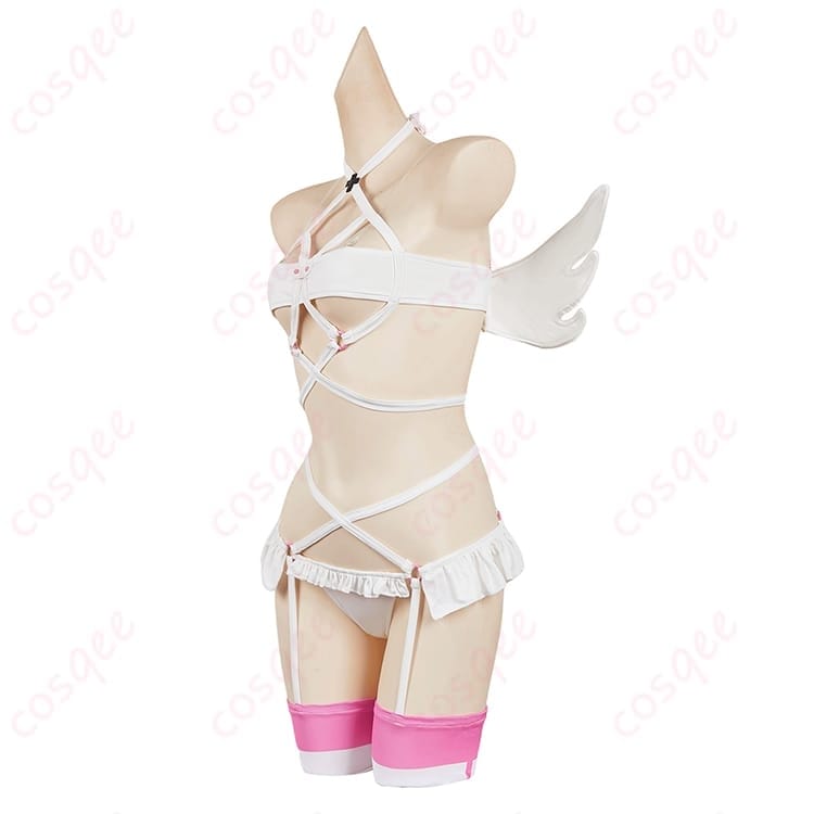 2.5次元の誘惑 天乃リリサ リリエル風コスプレ衣装 軽やかで写真映えする清楚エンジェル - 2枚目の画像