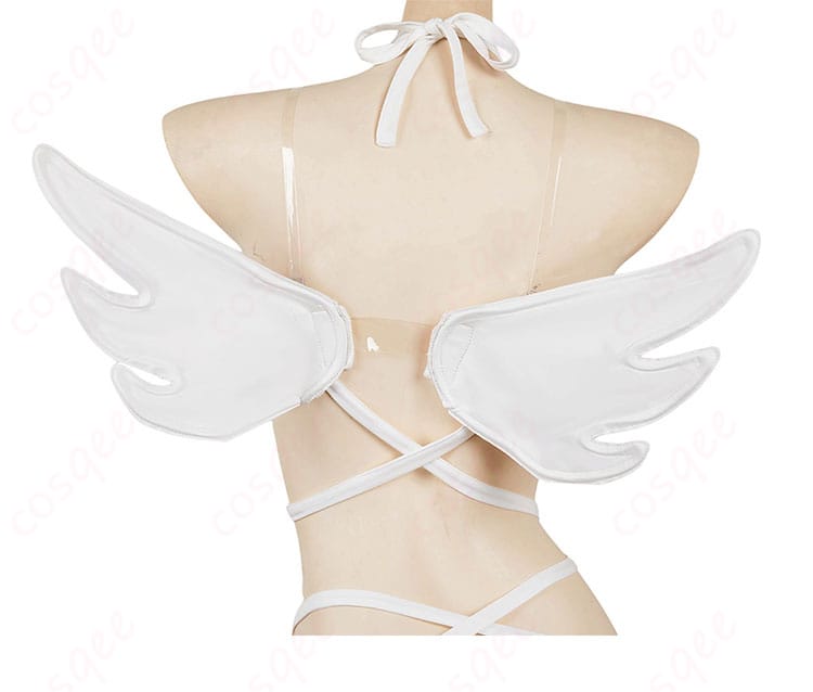 2.5次元の誘惑 コスプレ衣装 背中の装飾ディテール。高いクオリティで仕上げられたバックデザイン。