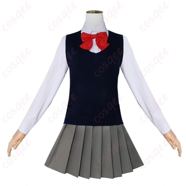 2.5次元の誘惑 天乃リリサ 学園制服コスプレ 清楚プレッピーで写真映えする着こなし