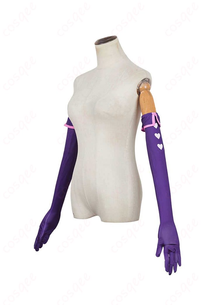 手袋の左側装飾部分の詳細画像。