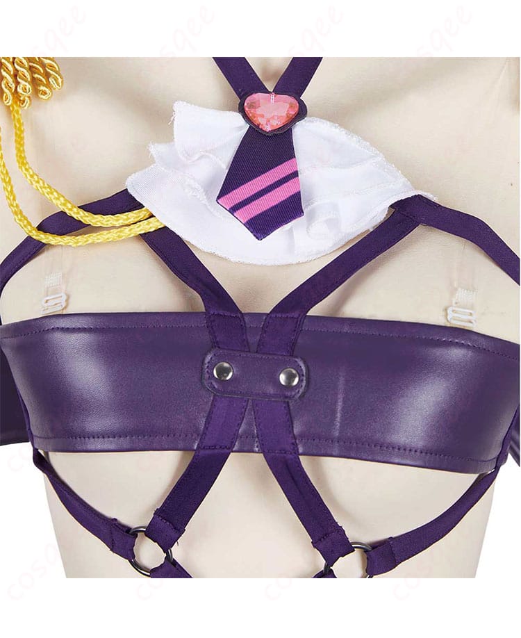 2.5次元の誘惑 橘美花莉・ミリエラ・衛生小隊のコスプレ衣装の装飾部分のアップ画像。