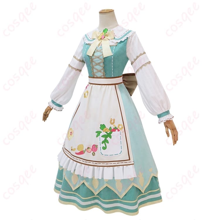 ウマ娘 ライスシャワーの勝負服コスプレ 衣装一式で上品ゴシックに決まる - 2枚目の画像