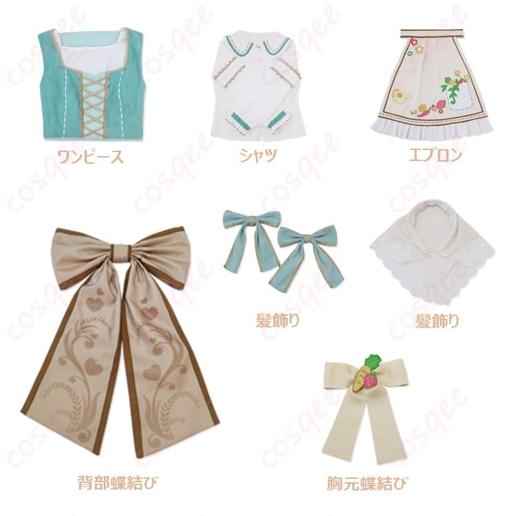 ウマ娘 ライスシャワーの勝負服コスプレ 衣装一式で上品ゴシックに決まる - 5枚目の画像