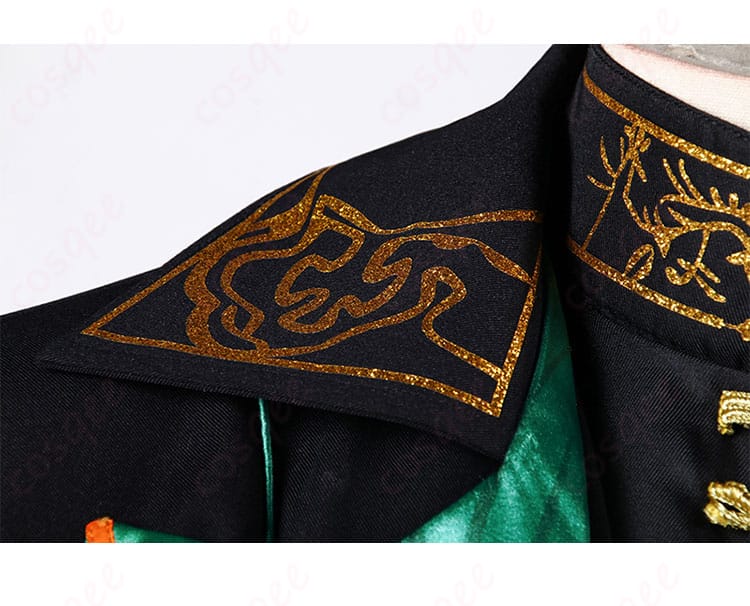 リー コスプレ衣装 衣領装飾の詳細画像