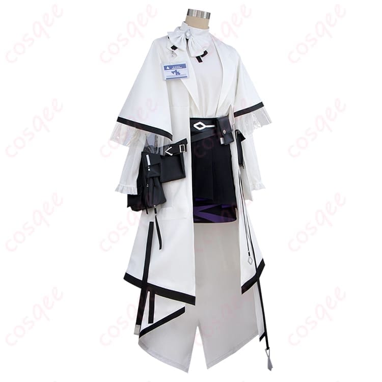 アークナイツのプリースティスを端正再現 知的で清潔感あるメディック風コスプレ衣装 - 2枚目の画像