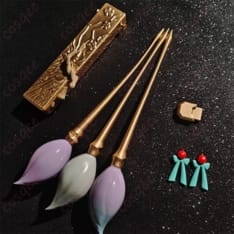 鳴潮 折枝（オリエ） コスプレ衣装 知的で上品なムードをまとう写真映えセット - 5枚目の画像（サムネイル）