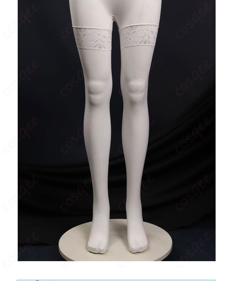 鳴潮折枝(オリエ)コスプレ衣装のインナー衣服とパンツ部分の装飾ディテール – 衣装全体のバランスを整えるインナーのデザイン。