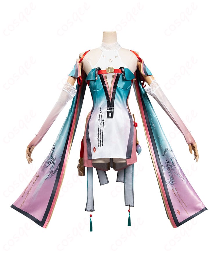 鳴潮折枝(オリエ)コスプレ衣装の正面画像 – 高い再現度でキャラクターの特徴を忠実に表現。