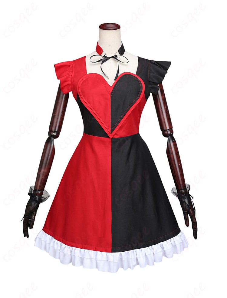 商品正面画像 - 美しいローズ・ヴァレンティオンドレスの正面