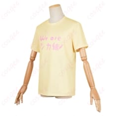 しかのこのこのここしたんたん 鹿乃子のこ シカ組Tシャツ コスプレ衣装 軽やかで写真映えする一着 - 2枚目の画像（サムネイル）