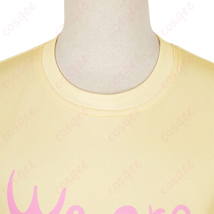 しかのこのこのここしたんたん 鹿乃子のこ シカ組Tシャツ コスプレ衣装 軽やかで写真映えする一着 - 5枚目の画像