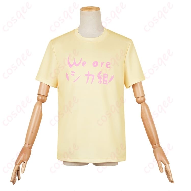 しかのこのこのここしたんたん 鹿乃子のこ シカ組Tシャツ コスプレ衣装 軽やかで写真映えする一着 - 1枚目の画像