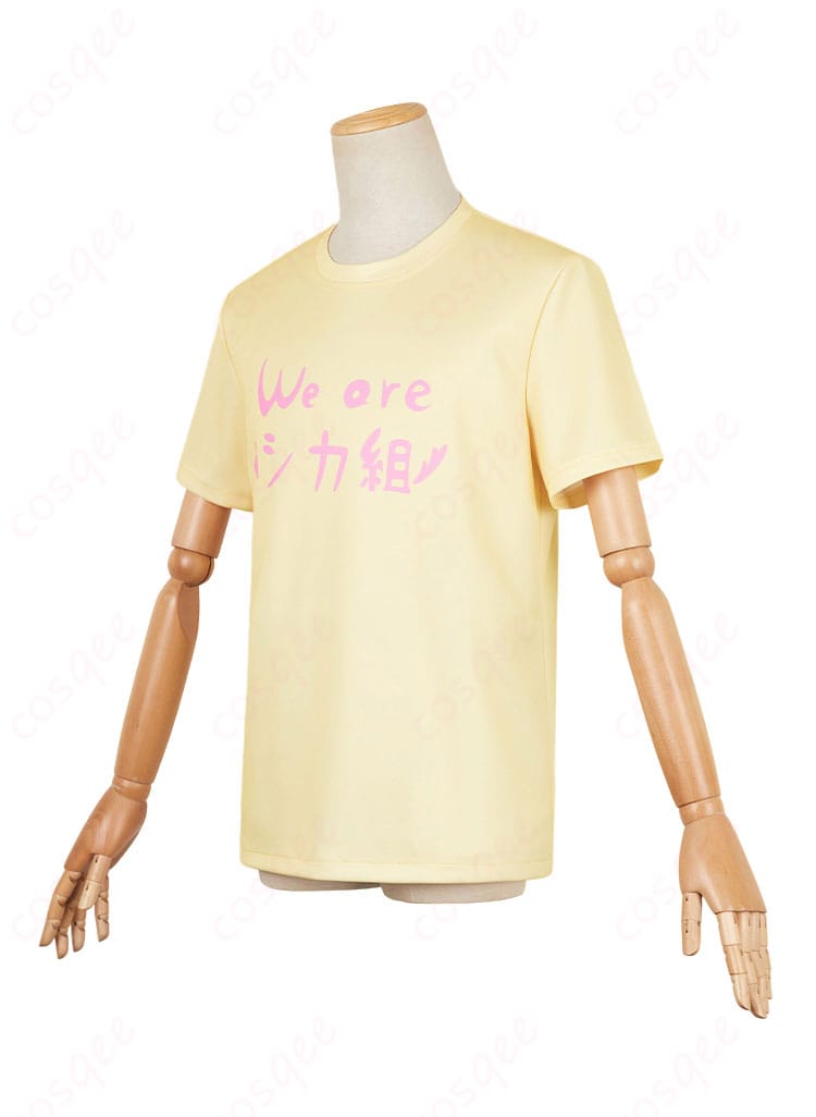 鹿乃子のこ コスプレ衣装 シカ組 Tシャツの左側のディテール。シンプルで可愛らしいデザイン。