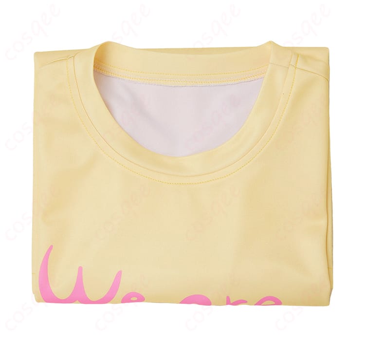 鹿乃子のこ コスプレ衣装 シカ組 Tシャツのセット内容。すべてのアイテムが揃っています。