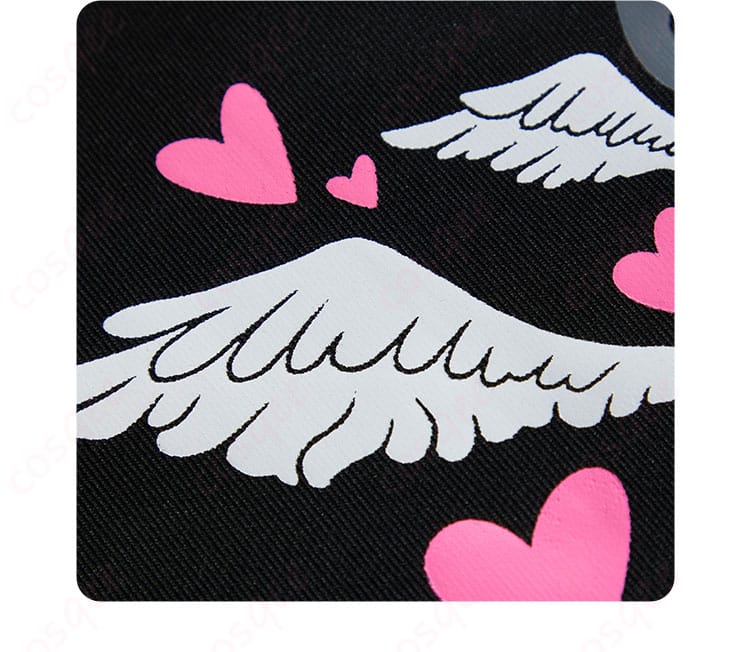 服装の模様装飾のディテール – 鏡音リン コスプレ衣装のデザイン細部