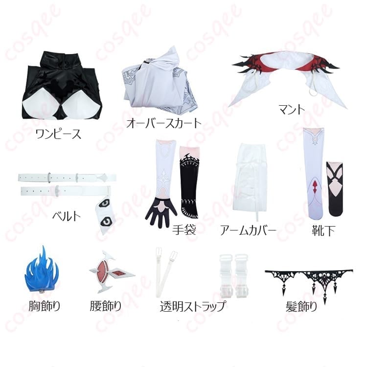 ホロライブのエリザベス・ローズ・ブラッドフレイムを華やかに再現するゴシックコスプレ衣装 - 4枚目の画像