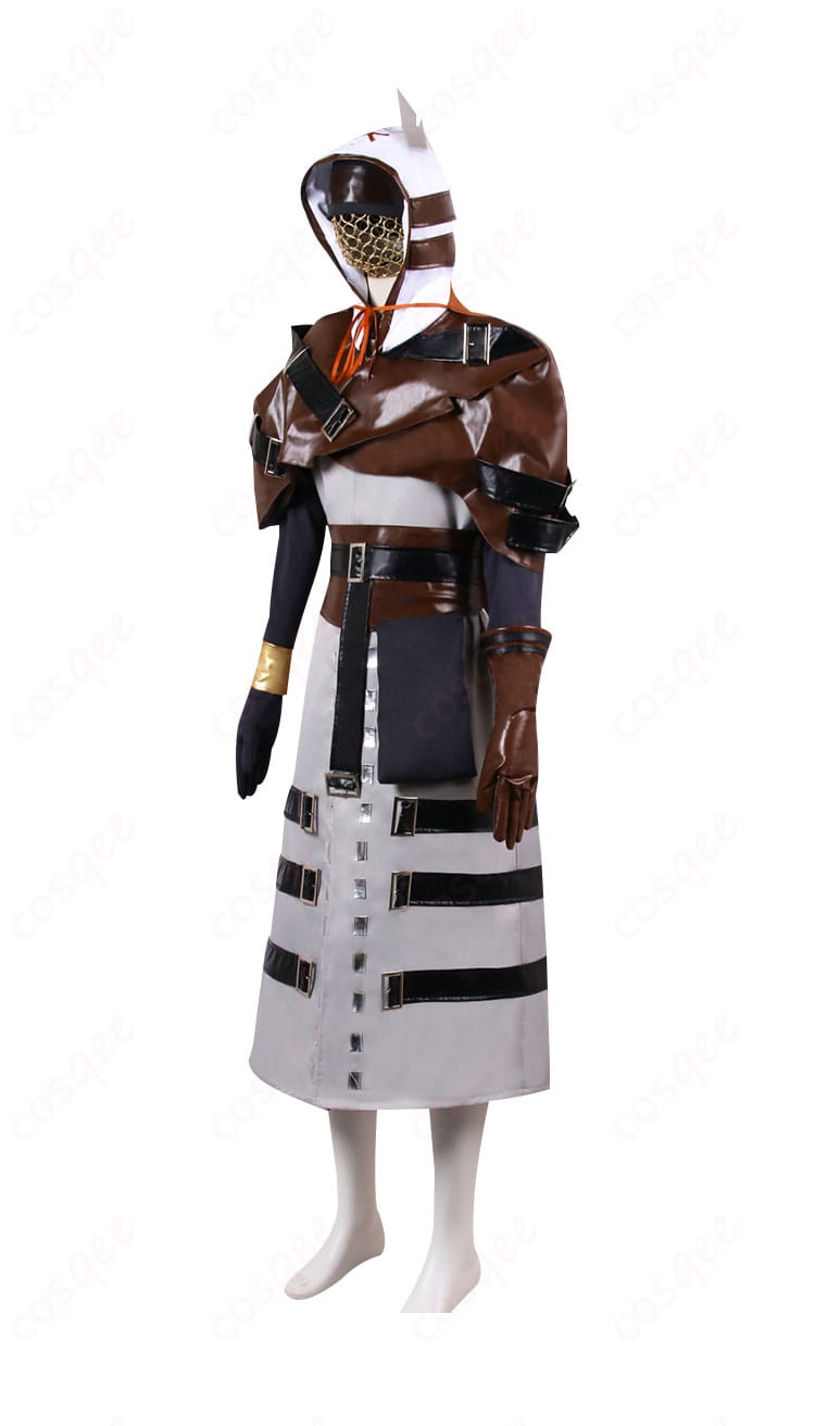 IdentityV 第五人格 占い師(イライ・クラーク)のコスプレ衣装側面画像。全体のシルエットとフィット感が見える。