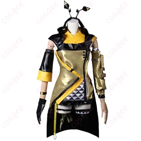 アークナイツのウィーディになりきる実験装備風コスプレ衣装｜写真映えと動きやすさを両立
